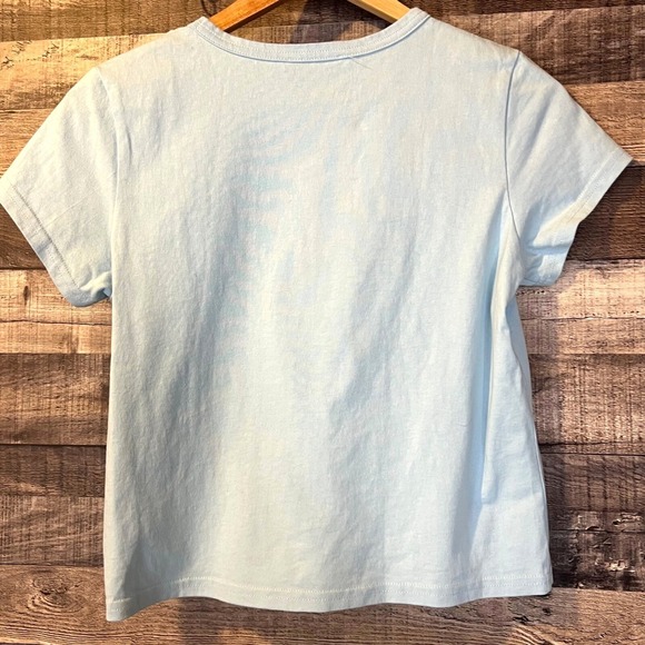 I.AM.GIA Cleo Light Blue Baby Tee L Y2K Goth Streetwear 90s‎ - Picture 3 of 6